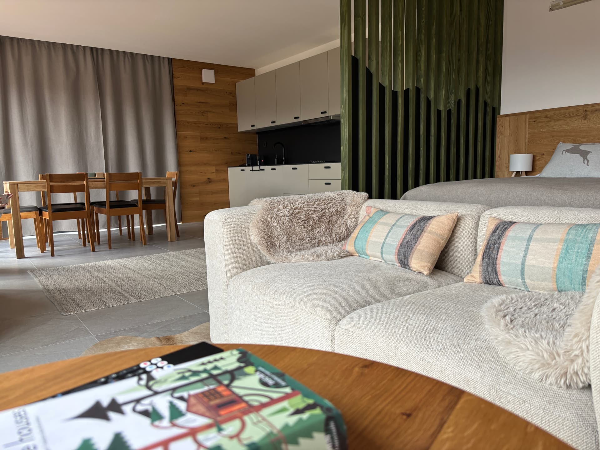 Interior – living and dining area